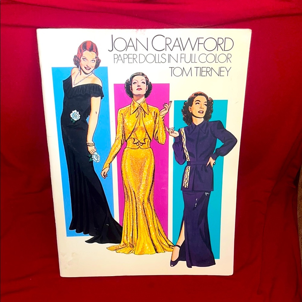 Joan Crawford Paper Dolls Book